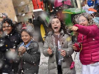 Carnavalstoet door de straten van Willebroek
