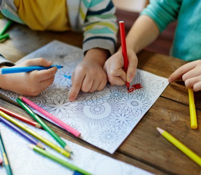 kleuren voor volwassenen en kinderen