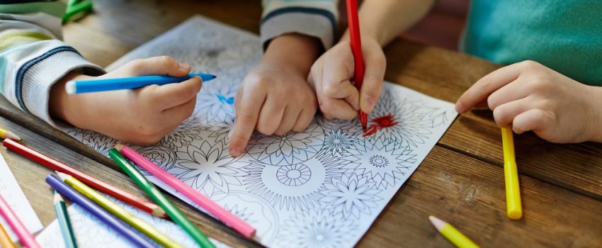 kleuren voor volwassenen en kinderen