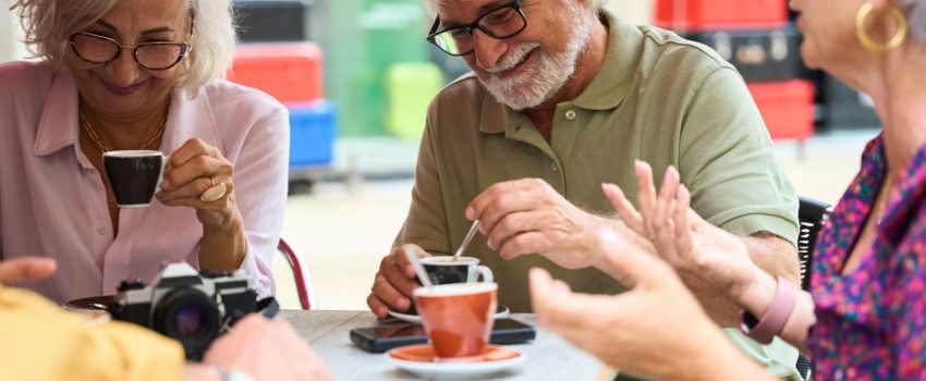 koffie en keuvelen