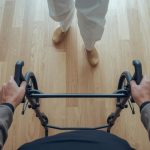 Parcours met rollator
