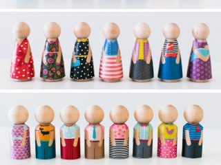 kegelpoppetjes kleuren