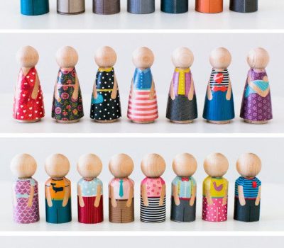 kegelpoppetjes kleuren
