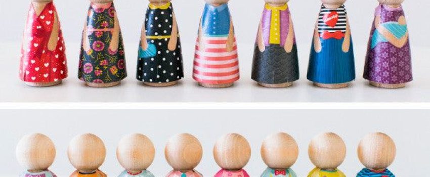 kegelpoppetjes kleuren